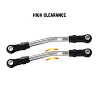 INJORA Stainless Steel High Clearance Links with Rod Ends for 1/10 RC Crawler Car TRX4 SCX10 II SCX10 III VS4-10 - Image 2