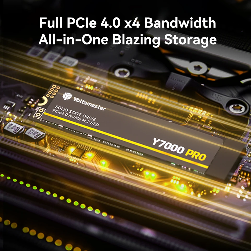 Yottamaster Y7000PRO M.2 SSD 4TB 2TB 1TB 512GB SSD Hard Drive