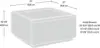 NEW Manhattan Gate Coffee Table, L: 31.02" x W: 30.95" x H: 16.06", Sindoori Mango Finish USA 2