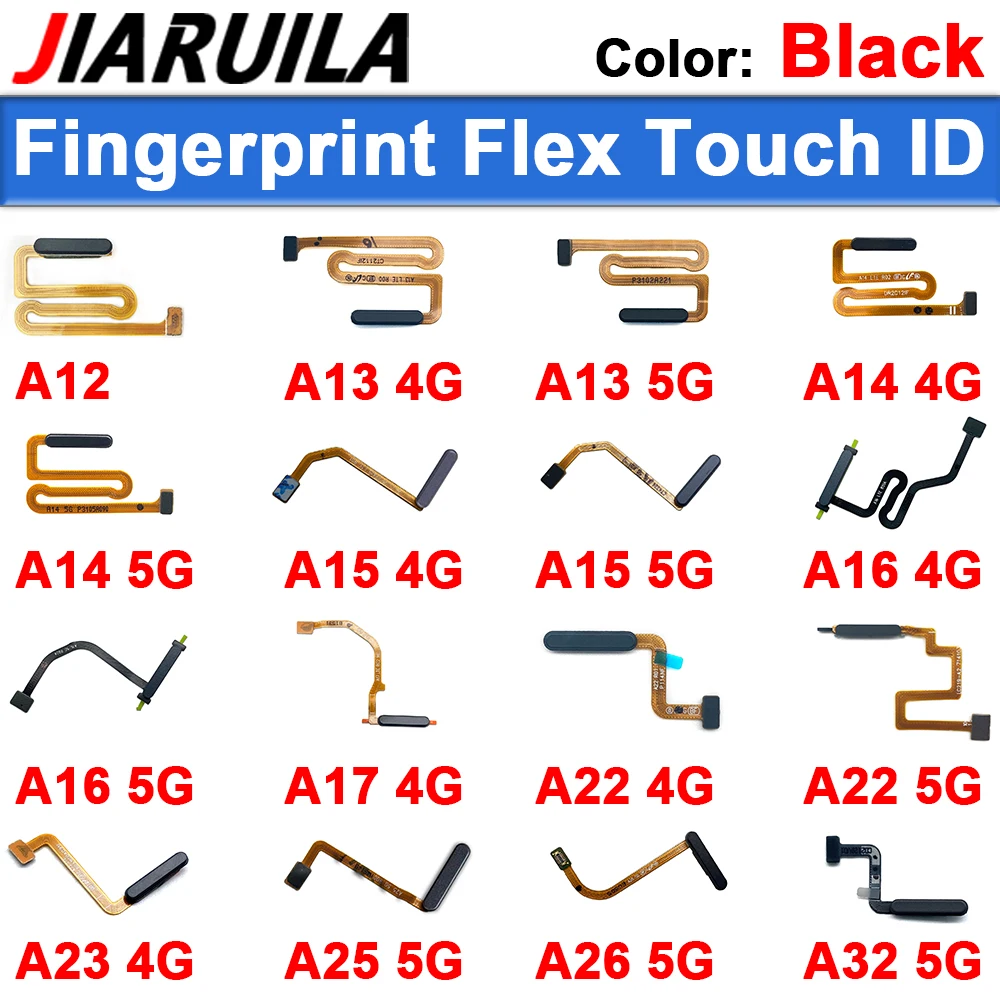Fingerprint Sensor Flex Cable with Power Button Key for Samsung Galaxy Series