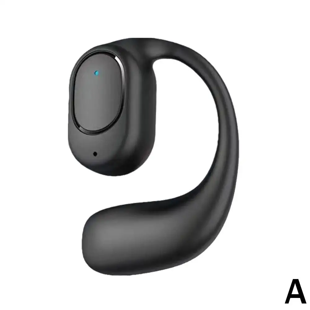Open-Ear Wireless Bluetooth Earphones - HiFi Sound, Ear-Hook Design, Noise-Cancelling Sports Headset