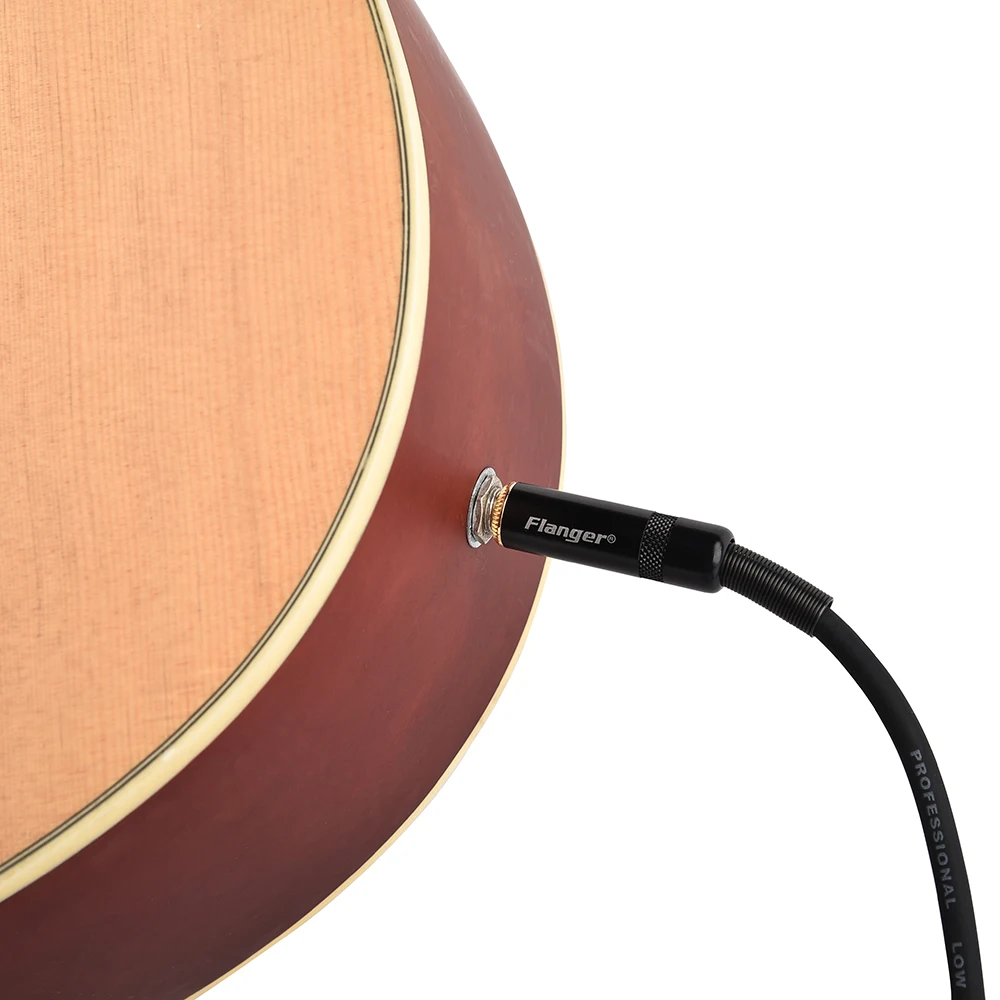 Flanger 10ft Bass Cable Effect Pedal Amp Cord 5.6mm Guitar Pedal Tuner