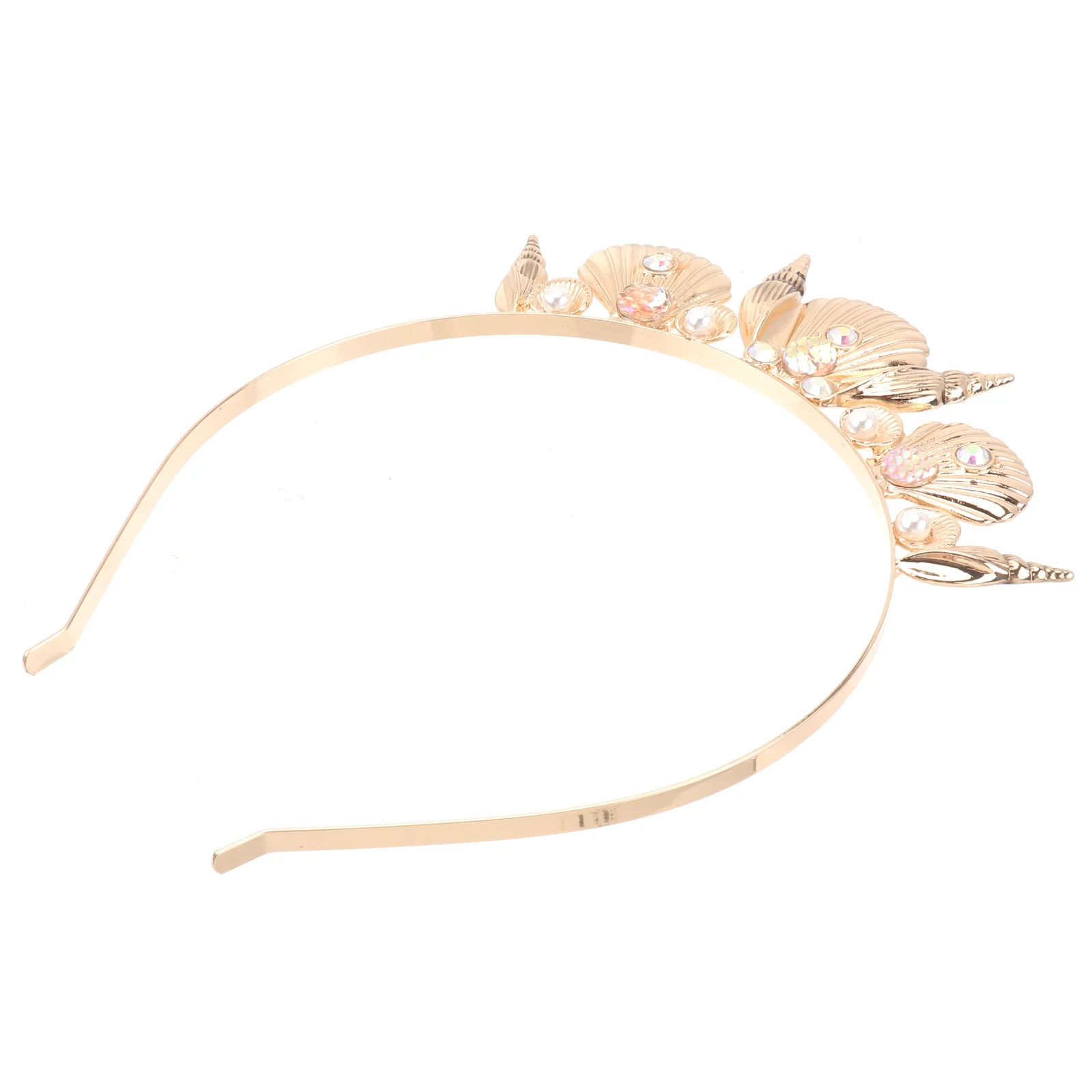 Hair Hoop Creative Headwear Shell Conch Headband Crown Headband Decorative Headdress for Party Girls крышка панель сменный модуль для геймпада decorative shell для playstation 5