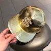 Unisex Dollar Style Baseball Caps Fashion Adjustable Hip-hop Hats PU Leather Flat Brim Snapback Hats Sun Visor 1