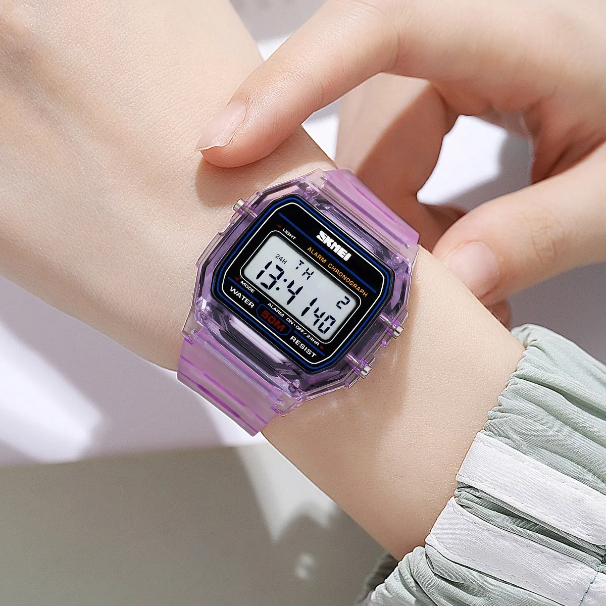 Skmei Mode Japan digitale Bewegung Frauen Sport uhren Damen