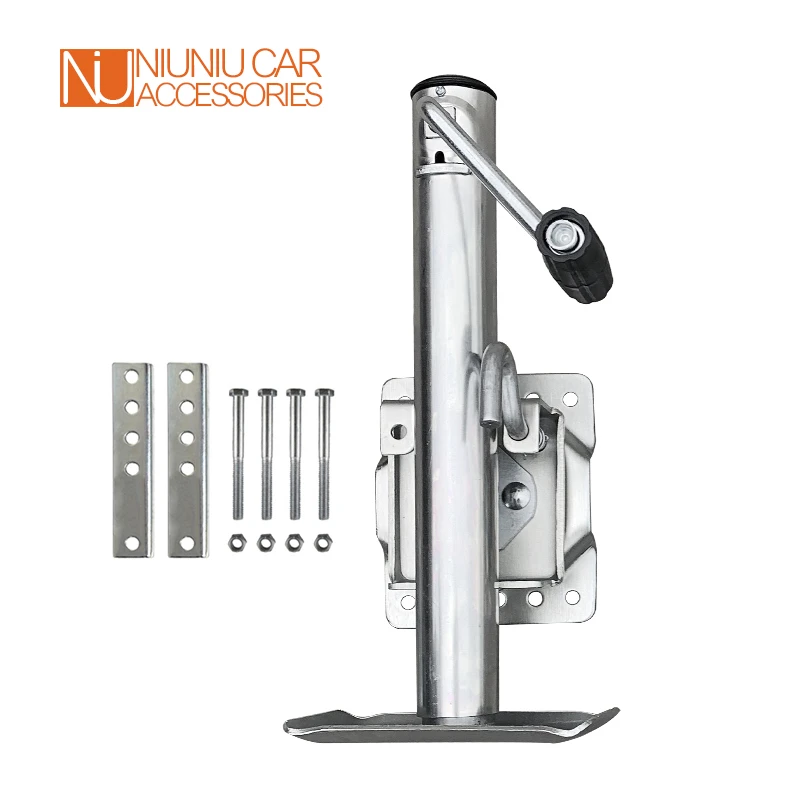 Sidewind Trailer Jack Jockey Wheel Cap 1200 Lbs Stands Support Legs