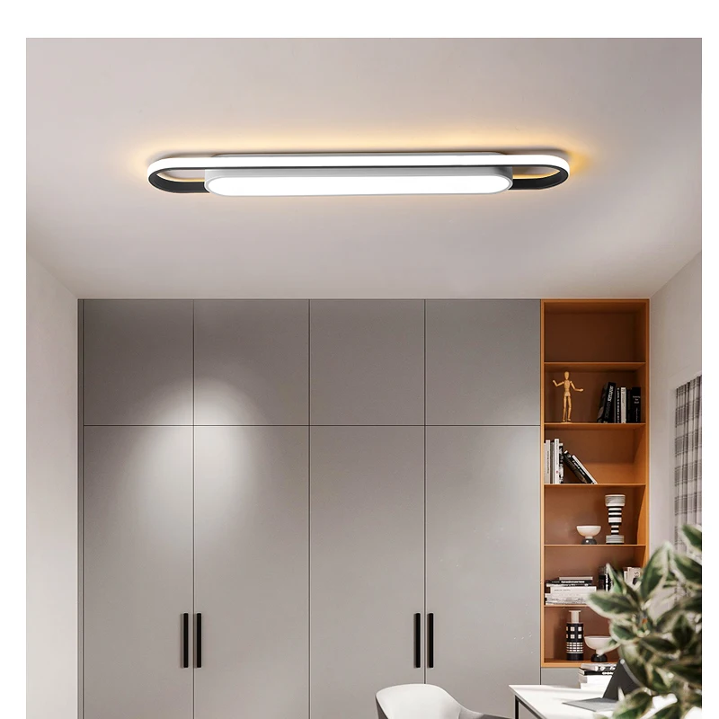 

Led Ceil Light Rectangular For Kitchen Home Deco Chandelier Dining Bedrooms Lamp Modern Ceiling Lights For Living Room