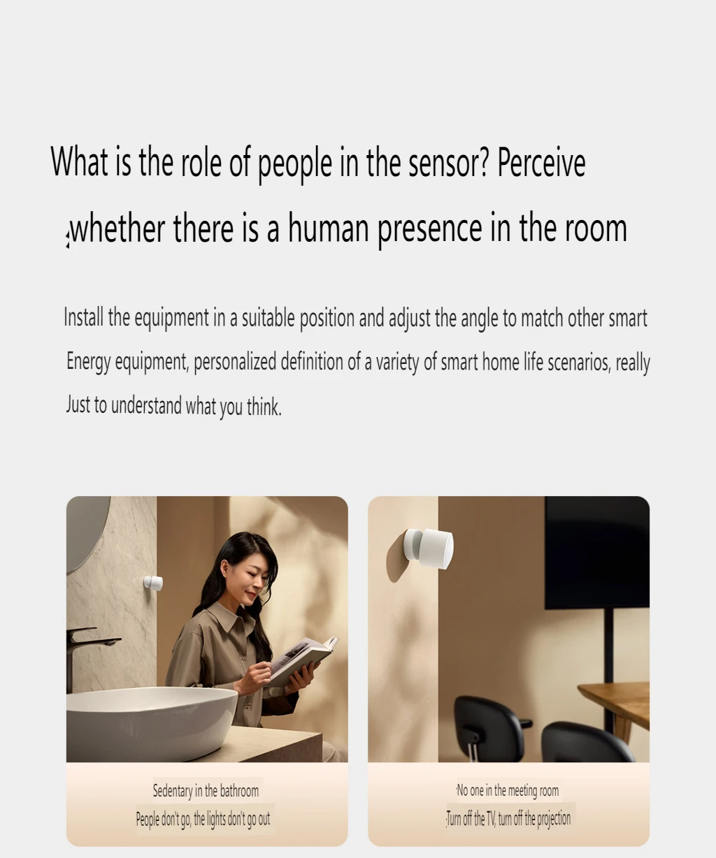 Xiaomi Mijia Human Presence Sensor XMOSB01XS description image 6