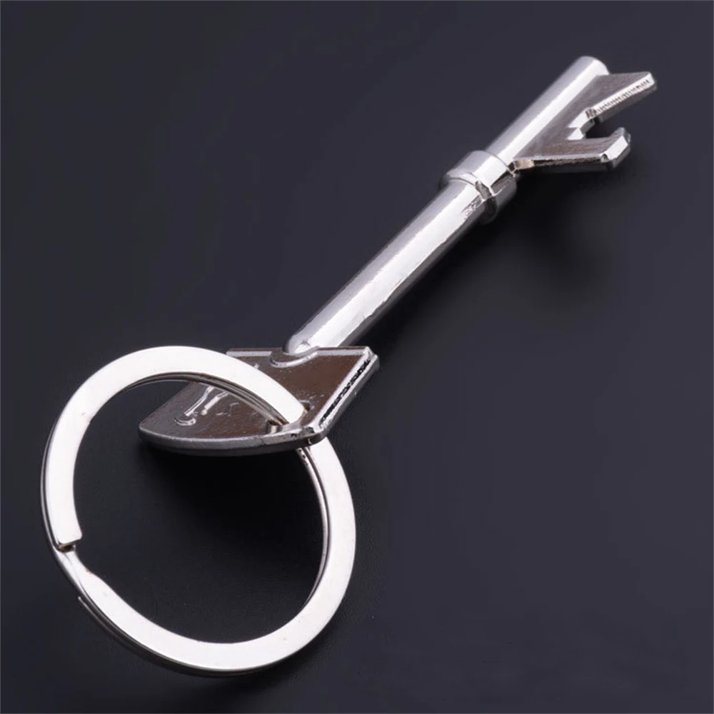 50pcs Keychain Beer Bottle Opener With Key Ring