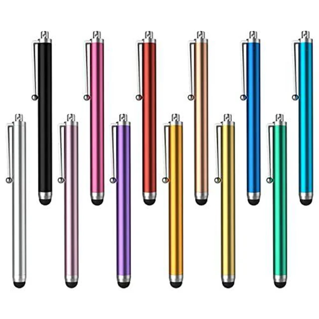 Stylet tactile pour dessin Android iOS, 10 pièces/lot, pour tablette iPad iPhone Samsung Xiaomi, accessoires pour téléphone intelligent