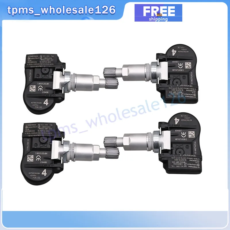 TPMS Ÿ̾ з ͸ , ֻ Ʈ QASHQAI TIIDA ġ X-T  ̽ 433MHZ 407003VU0A, 4X, 40700-3VU0A