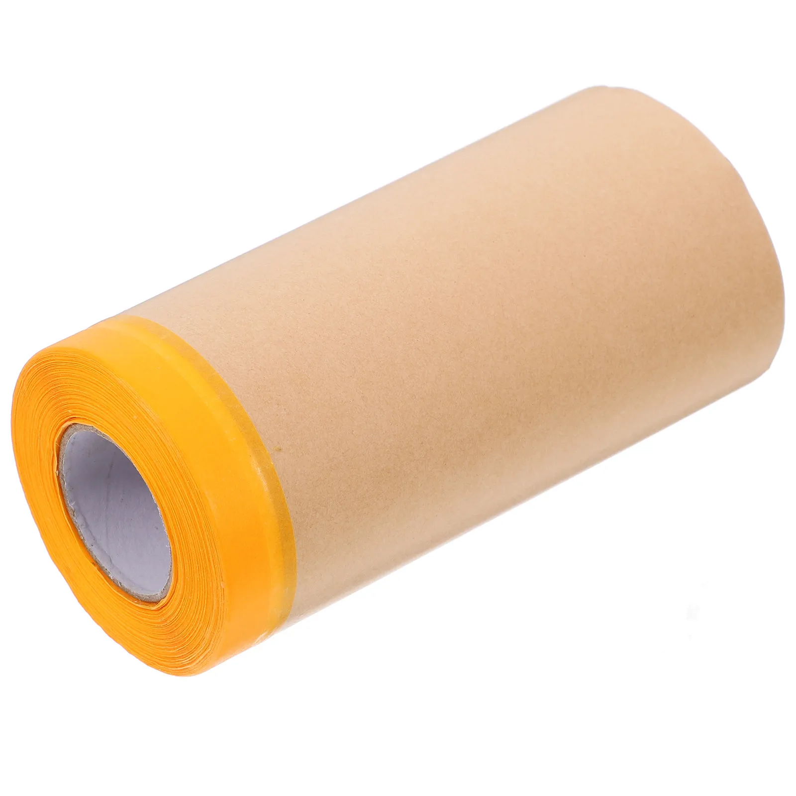 페인팅 종이 롤 60M 크라프트지 기반 사전 테이핑된 마스킹 필름 (자동차 프로젝트, 벽, 바닥 커버링용)