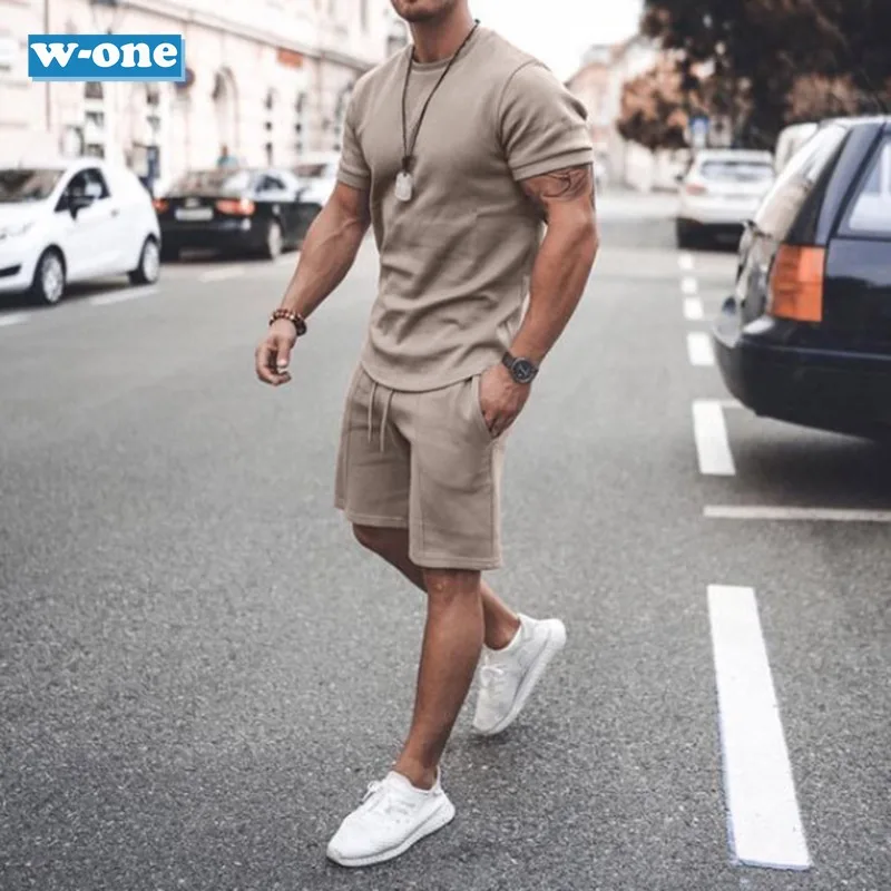

Men's Summer Clothes 2023 Tracksuit T Shirt Shorts Sleeve Leisure Time Set Fashion Male Suit Sweatpants Clothing Vape Tracksuit