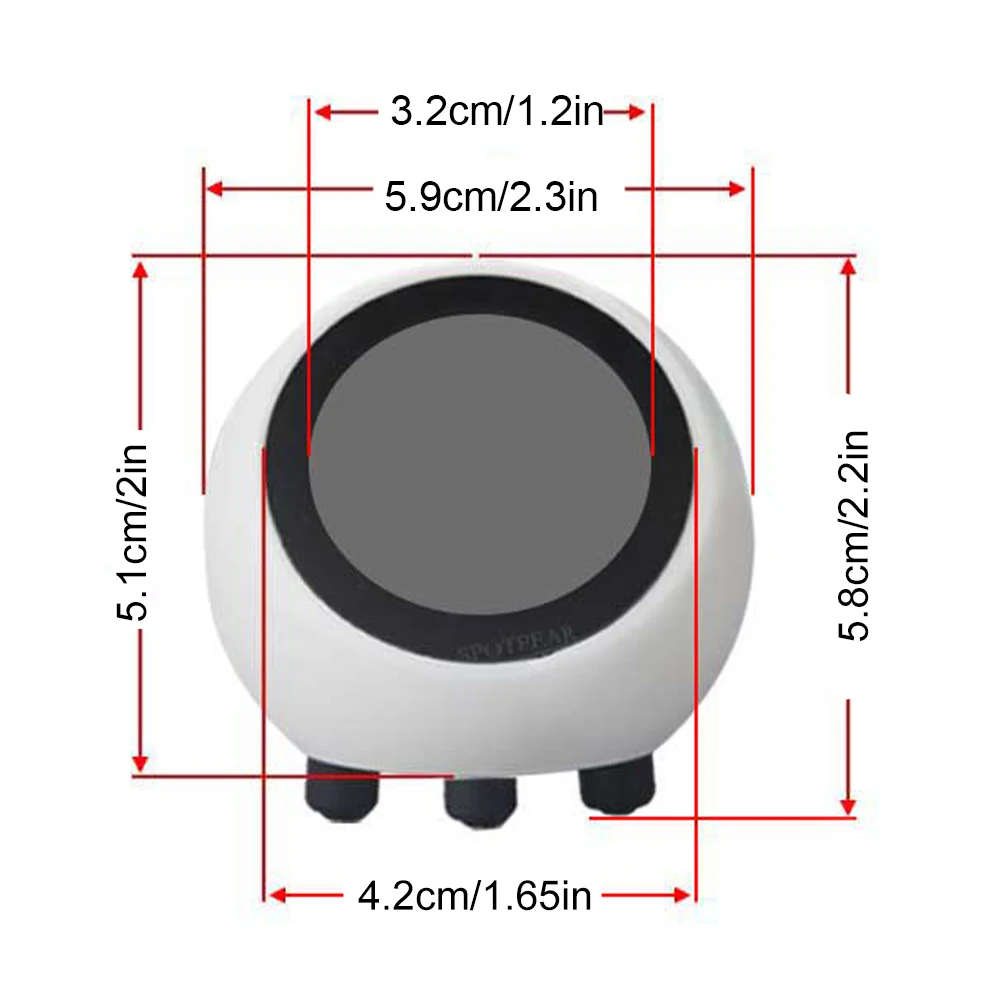 DeepSeek Compatible AI Voice Chat Robot Ball For XiaoZhi ESP32-S3 Development Board 1.28In LCD Screen Home Smart Assistan Robot