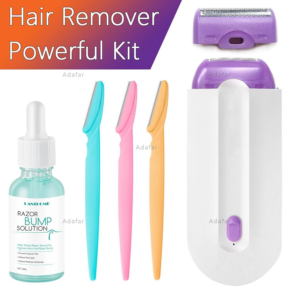 Permanent Hair Removal Depilator Body Bikini Sideburns Underarms Shaver