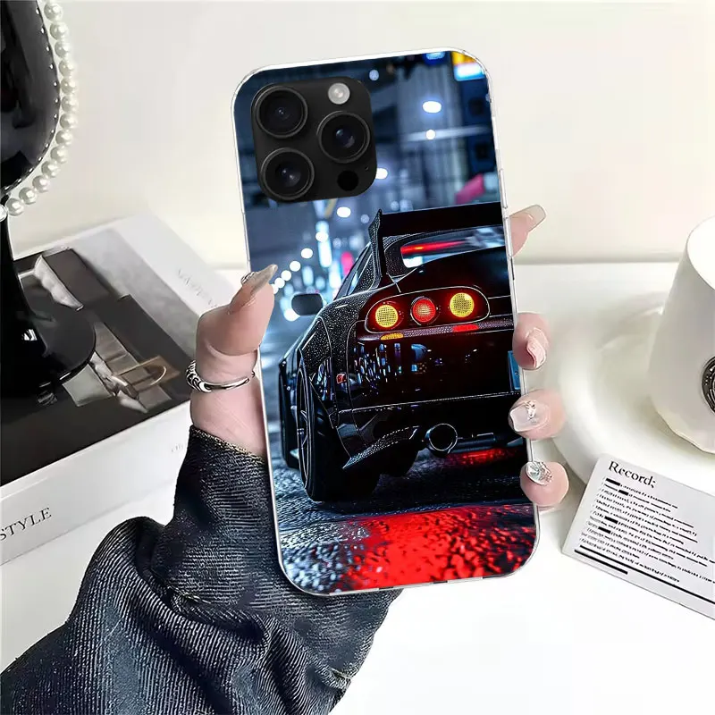Stylish Sports Cars Soft Phone Case