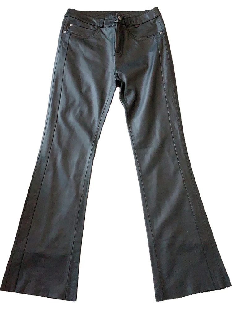 【関税&送料込】Patou Black Wool Blend Bell-Bottom Trousers Patou | Iconic wool trousers