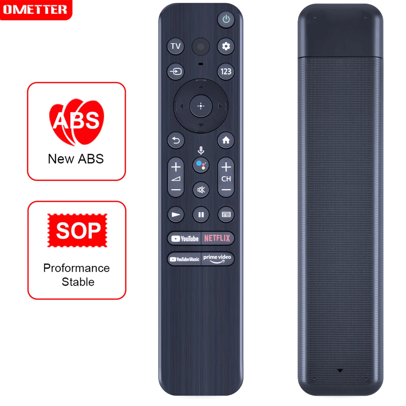 

New RMF-TX800P For Sony 4K Netflix Voice TV Remote Control A80K X80K X81K 2022