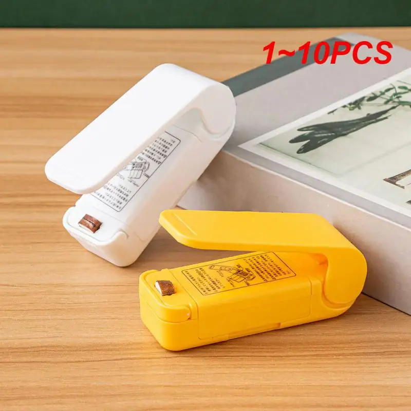 

1~10PCS Portable Vacuum Food Sealers Plastic Package Storage Bag Clip Sealing Machine Food Bag Closure Package Sealer Bags