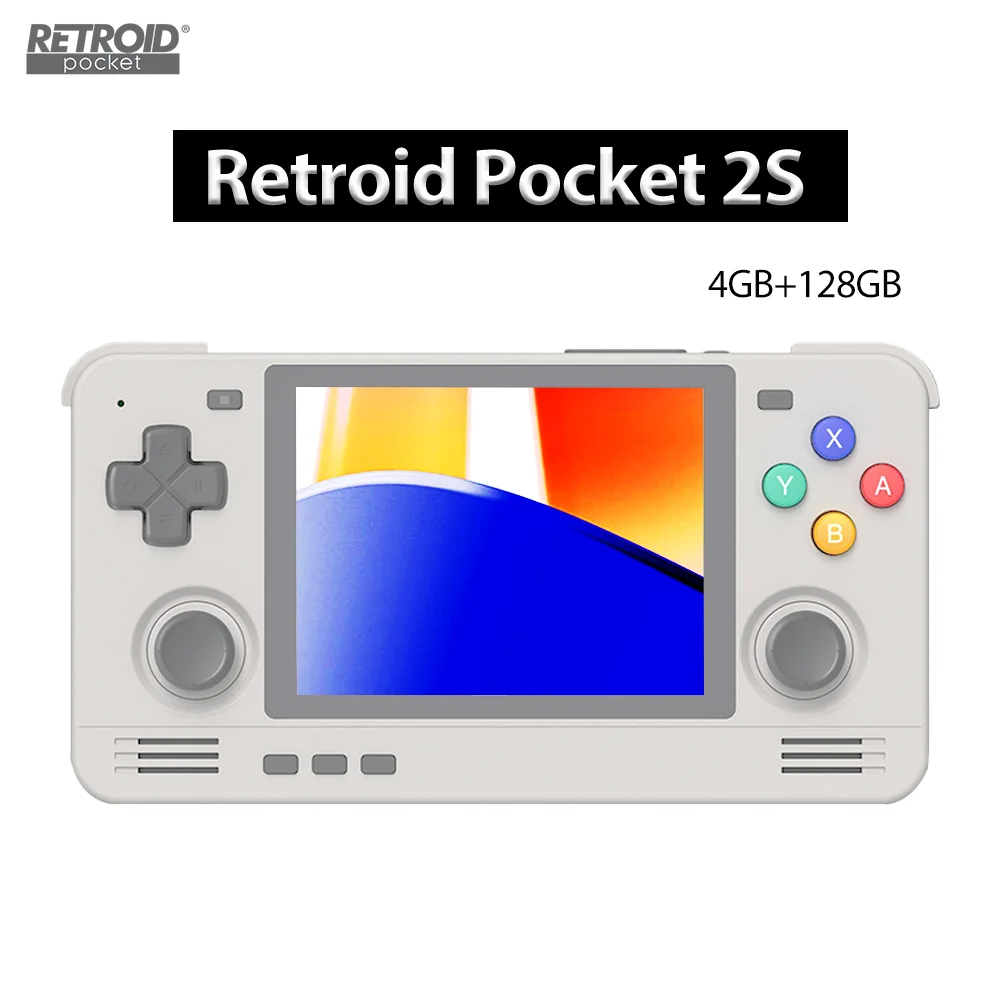 Retroid Pocket 2S 4GB 128GB 3.5Inch Touch Screen Handheld Game 