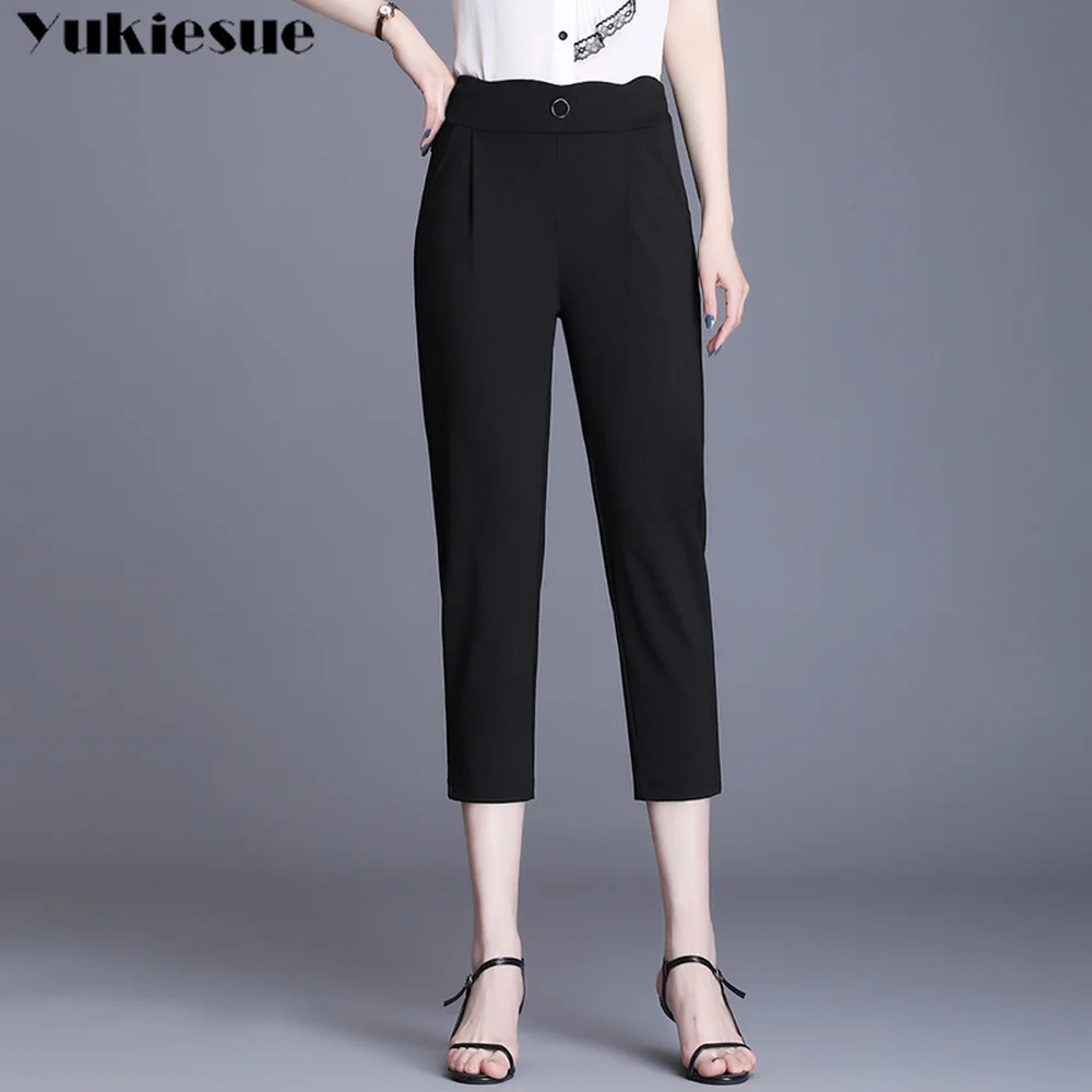 Korean Fashion Streetwear Summer High Waist Women's Ol Office Workwear