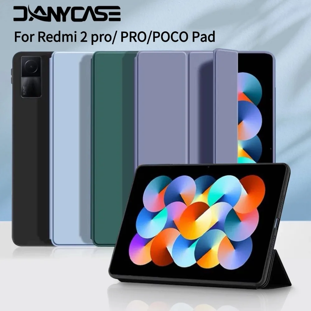 Premium Tablet Case with Pencil Holder and Auto Sleep/Wake Feature
