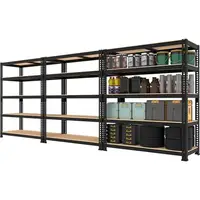 Adjustable Metal Garage Storage Shelves 5 Tier Heavy Duty Utility Shelving Unit 36" x 16" x 72" H Organize Garage Warehouse 1