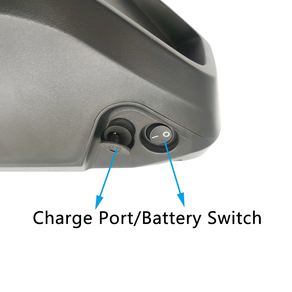 Reention Polly DP-6 E-Bike Battery 36V 48V 52V Downtube E-Bike Battery for Bafang BBS02B BBSHD 1000/1200W Motor