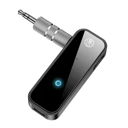 Premium Wireless Bluetooth Audio Adapter with 2-in-1 Transmitter & Receiver Capability (Black)