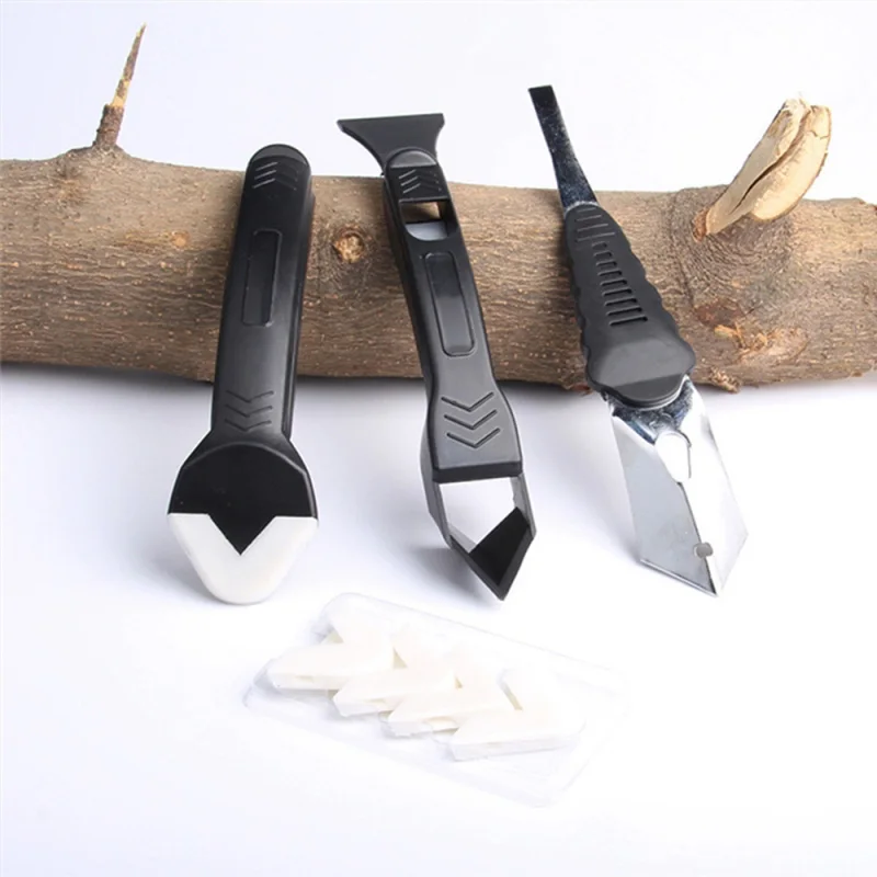 1 Набор силиконовых шпатель скребок для герметика очистки цементной отделки