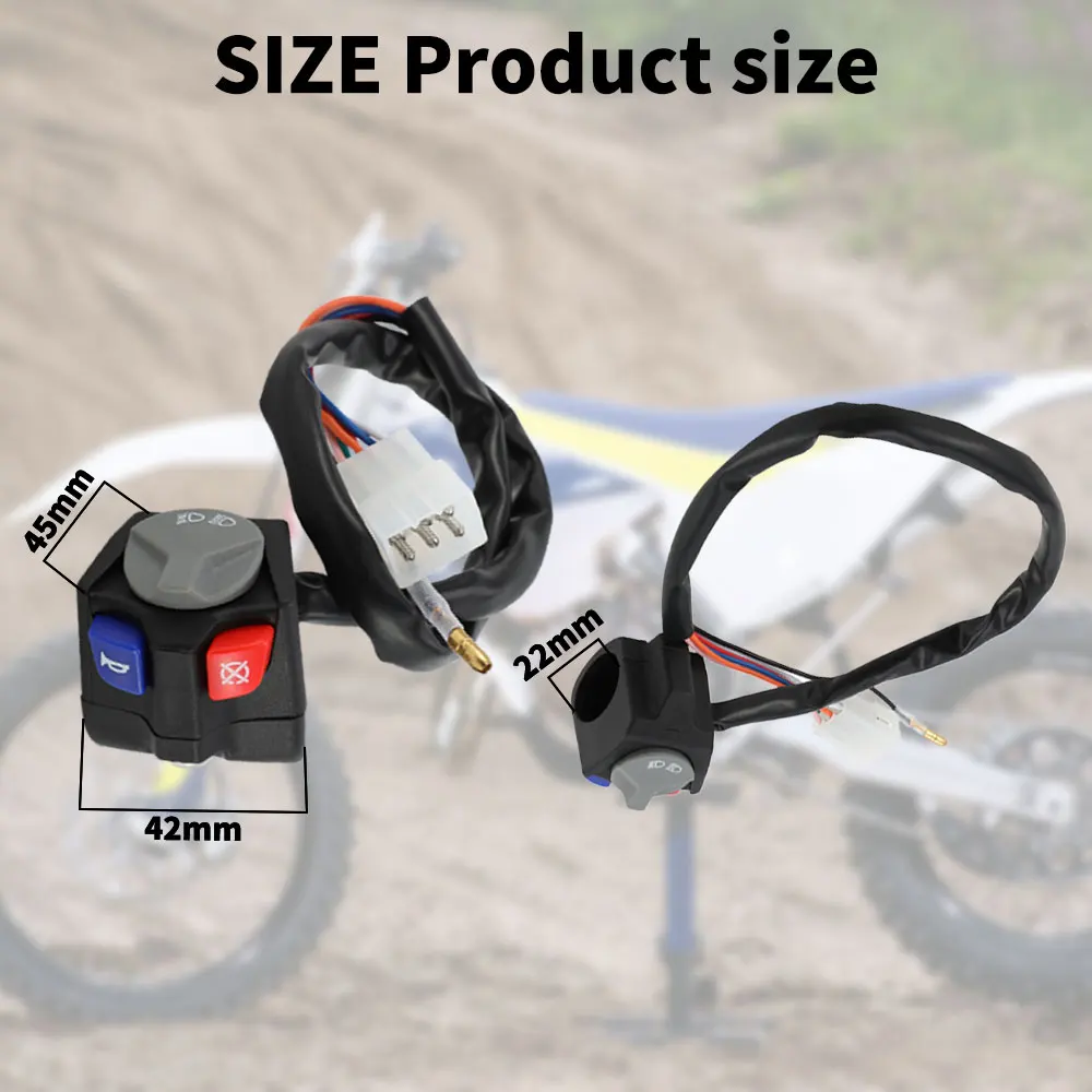 Motorcycle Kill Switch For KTM EXC XCW EXCF TPI 125-530 For Husqvarna TE FE TX FX