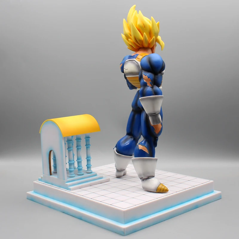 30cm Dragon Ball Z Temple De Son Goku Figure Gk Super Saiyan