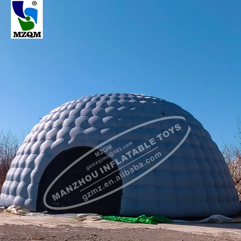 

outdoor inflatable igloo dome tent for winter