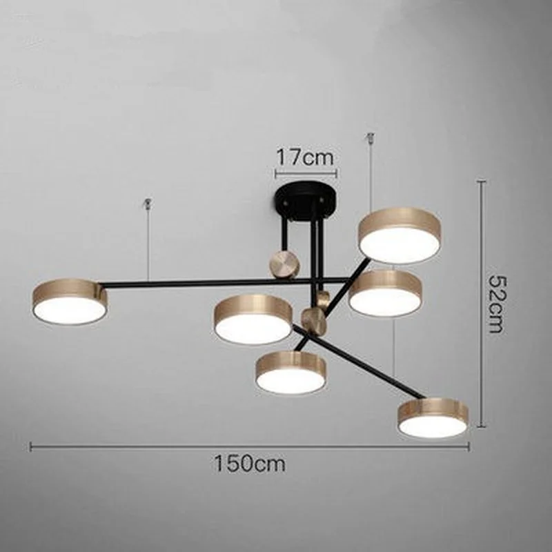 

Nordic светодиодный подвесные светильники Железный Лофт Декор минималистская гостиная лестница подвесной светильник роскошный ресторан коридор кафе подвесной светильник