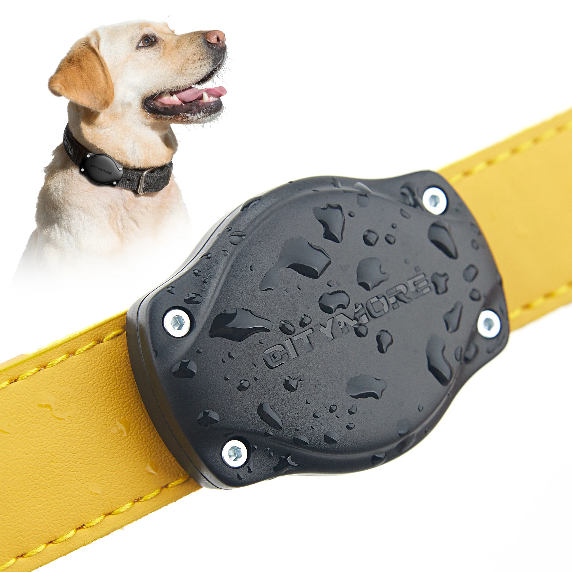 

Держатель для ошейника для Apple Airtag, для собак и кошек, GPS-видоискатель, airтеги, чехол Pets, IP67 Водонепроницаемый защитный чехол, держатель для трекера