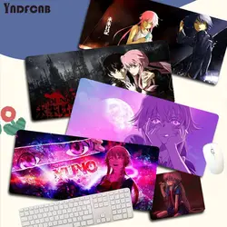 Future Diary Mirai alfombrilla de goma para teclado, para Gaming, de escritorio, con bloqueo de bordes grandes, versión de velocidad