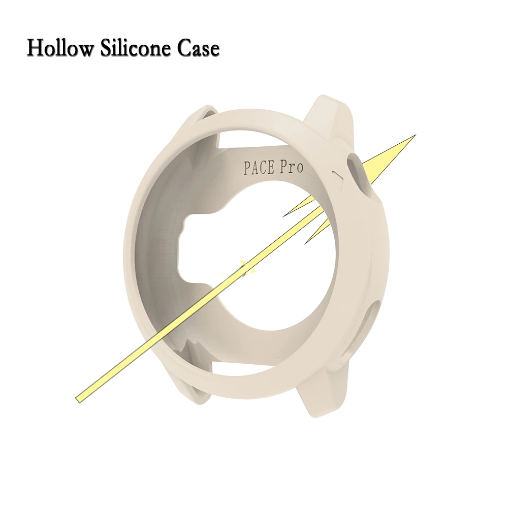 Silicone Protective Watch Case - High-Quality Durable Frame Shell Decoration Accessory
