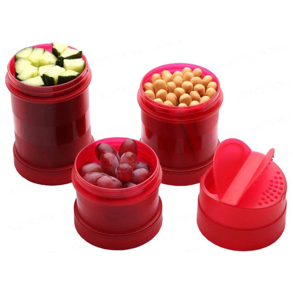 

Snack Tubes Food Container Lunch Box in 3 Different Groups