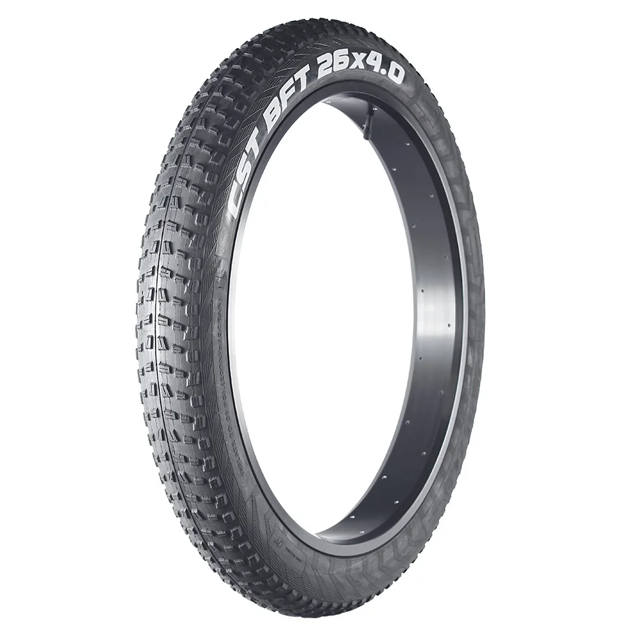 Pneu VTT Fat Bike CST 26 X 4.00 – BFT, Noir, 100-559, Avec TR, Neuf