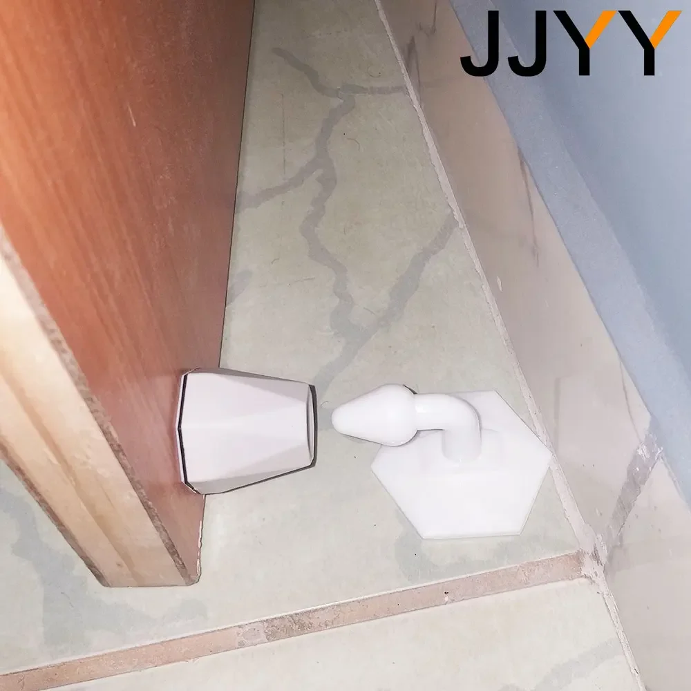JJYY Silicone Door Suction Suction Type Anti-collision Cushion Door Mute Buffer Block Bathroom Bedroom Stop Block