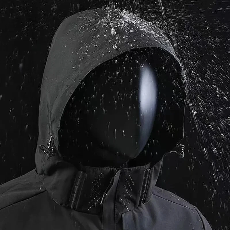 Windproof waterproof outdoor riding jacket front view