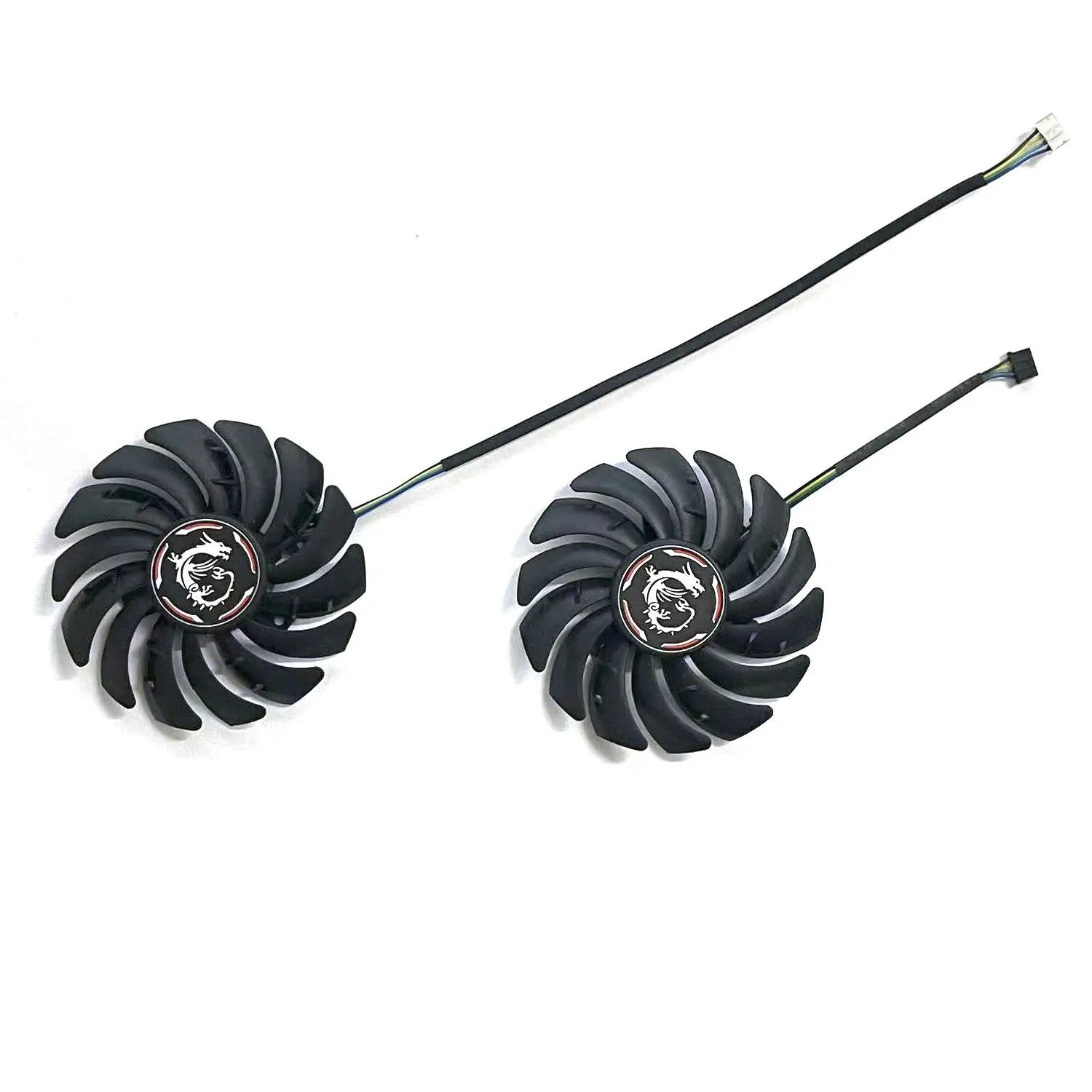 New 87MM 4PIN PLD09210S12HH RTX2060 GPU Graphics Card Fan for MSI GeForce RTX 2060 SUPER GAMING X Graphics Card Replacement Fan