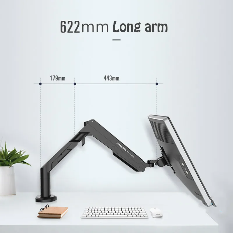 Loctek-A8  ġ ũž ĵ 17 &-36&  Ȧ, Ǯ  LED LCD ǻ Ʈ  ִ  12kgs