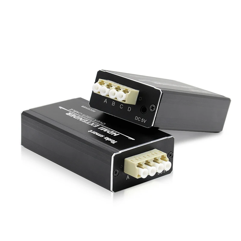 

TESmart HDMI Extender Over Fiber Optic Connector Cable 1000 Meters TX RX Up To 4k Feiber Extender