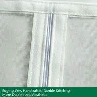 Zippered No-Drill Self-Adhesive Window Screen, Easy Mosquito and Insect Protection for Living Rooms and Bedrooms 5