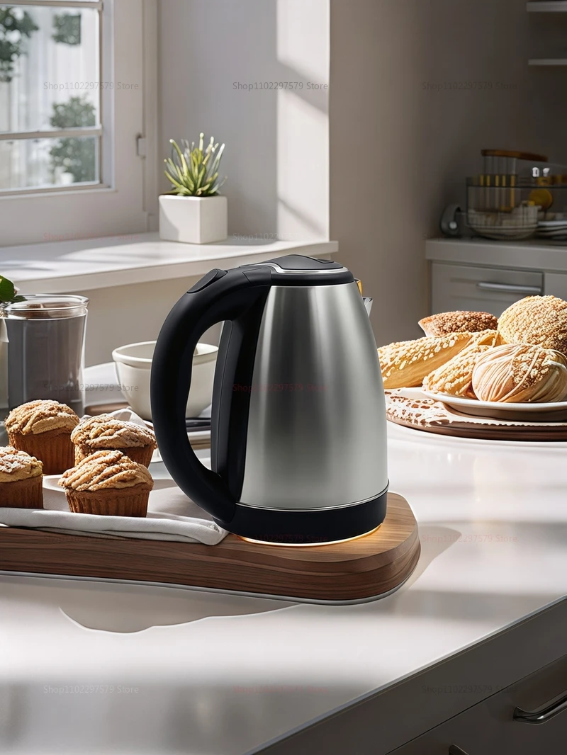 Description Picture 3 of item2L Electric Water Kettle Large Capacity Stainless Steel Fast Boil Electric Tea Kettle for Home Office Kitchen Easy to Use