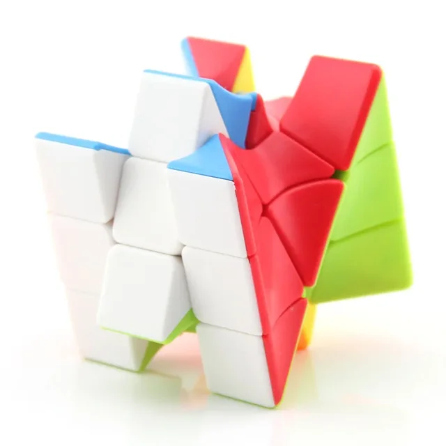 [ECube] FanXin Twisty 3x3x3 Magic Cube 3x3 Torsional Professional Speed Puzzle Twisted Brain Teaser Educational Toys For Kids 3