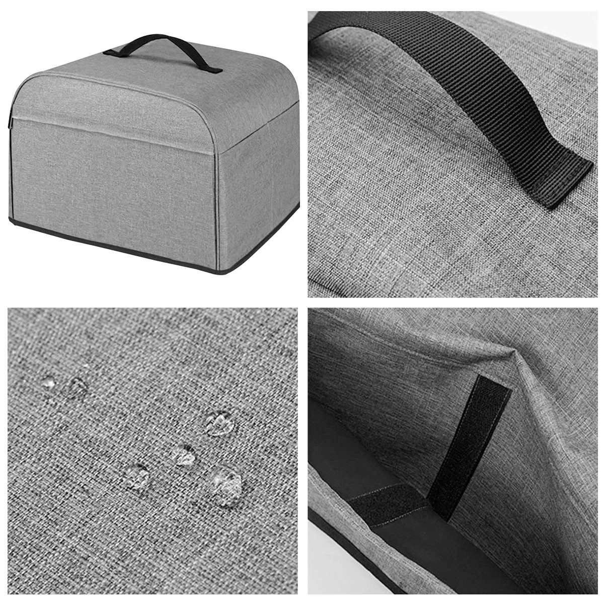 Dust Cover Compatible with AG301 AG302 AG400 Air Fryer Cover with Storage Pockets Handle Waterproof Durable Air Fryer Covers kitchen dust cover air fryer hood
