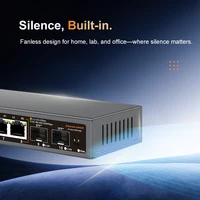 KeepLiNK 10-Port Network Switch | 8 x 2.5Gb Ethernet + 2 x 10Gb SFP+ | Unmanaged | Plug & Play | High-Speed Connectivity - Image 4