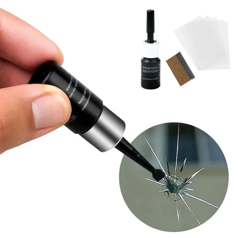 Car Glass Scratch Repair Fluid Agent Set Windscreen Window Glass Nano Scratch Crack CrackResin Repair Agent Tools Auto Accessory 3